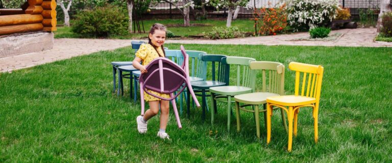 Gartenmöbel für Kinder: Sicherheit und Spaß kombinieren